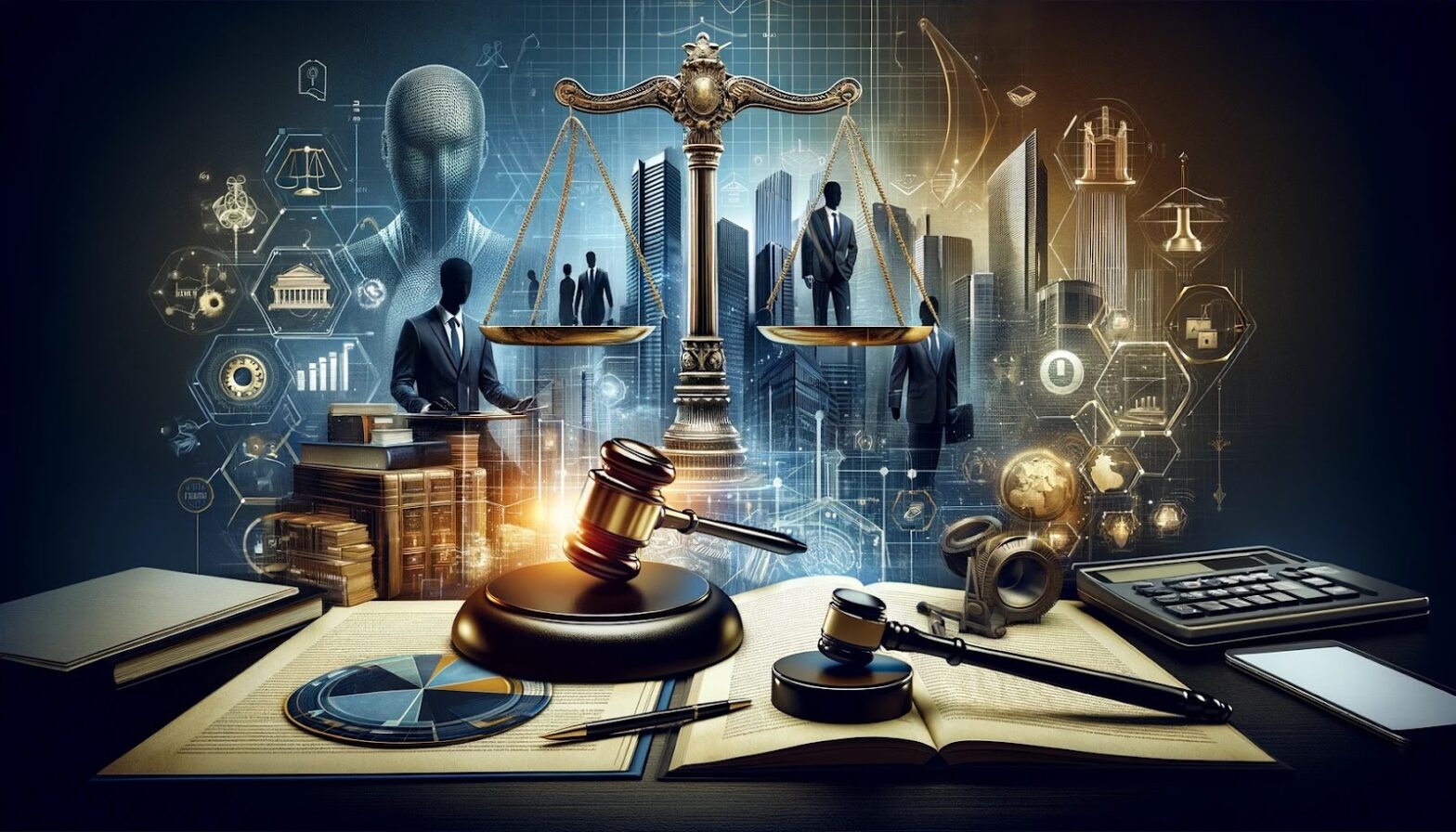Elements of the court against the background of people and the city